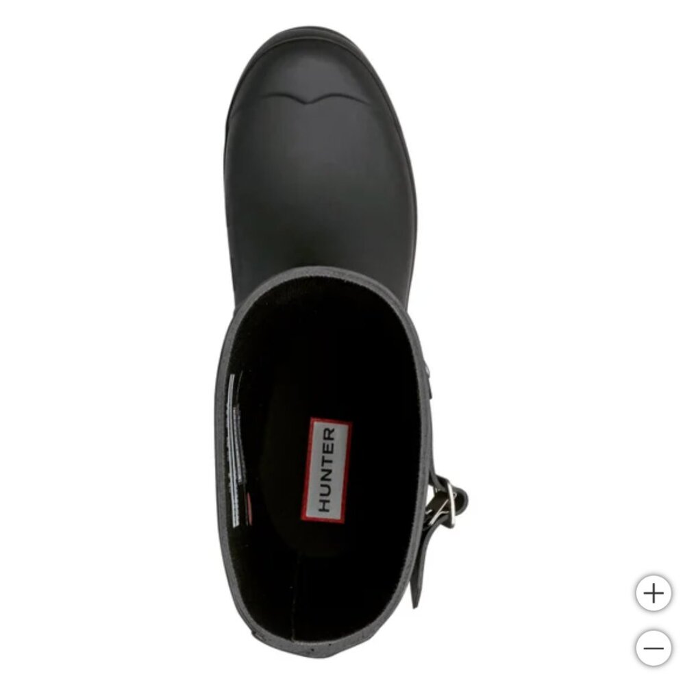 HUNTER Women's Original Short Rain Boots Black - Picture 5 of 7